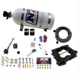 Nitrous Express Q-Jet/Holley Spread Bore Nitrous Kit (50-300HP) w/10lb Bottle thumbnail 1