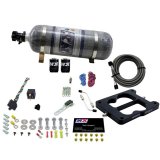 Nitrous Express Q-Jet/Holley Spread Bore Nitrous Kit (50-300HP) w/Composite Bottle thumbnail 2