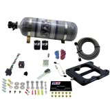 Nitrous Express Q-Jet/Holley Spread Bore Nitrous Kit (50-300HP) w/Composite Bottle thumbnail 3
