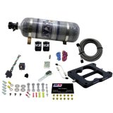 Nitrous Express Q-Jet/Holley Spread Bore Nitrous Kit (50-300HP) w/Composite Bottle thumbnail 4