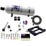 Nitrous Express Q-Jet/Holley Spread Bore Nitrous Kit (50-300HP) w/15lb Bottle thumbnail 2
