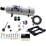 Nitrous Express Q-Jet/Holley Spread Bore Nitrous Kit (50-300HP) w/15lb Bottle thumbnail 4