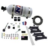 Nitrous Express Dual/4150/Alcohol Nitrous Kit (50-300HP) w/10lb Bottle thumbnail 2