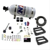 Nitrous Express Dual/Dominator/Alcohol Nitrous Kit (50-300HP) w/10lb Bottle thumbnail 1
