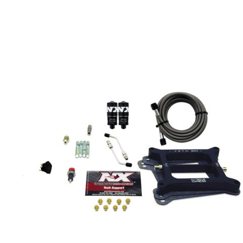 Nitrous Express 4150 Hitman 4-BBL Nitrous Kit (100-200HP) w/o Bottle thumbnail 5