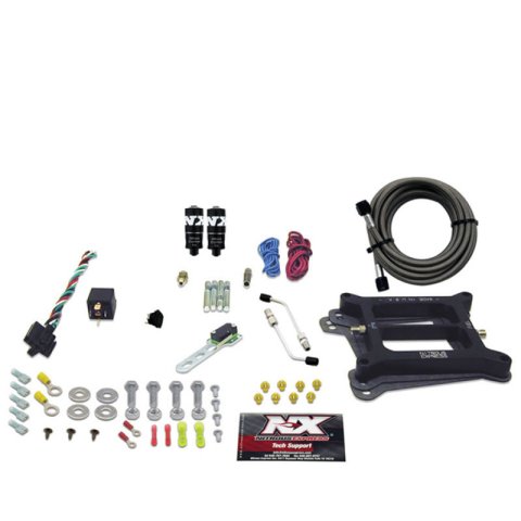 Nitrous Express 4150 Hitman Plus 4-BBL Nitrous Kit (50-200HP) w/o Bottle thumbnail 2