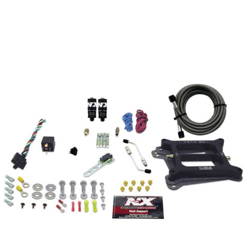 Nitrous Express 4150 Hitman Plus 4-BBL Nitrous Kit (50-200HP) w/o Bottle thumbnail 4