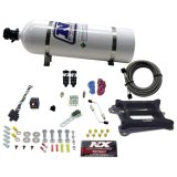 Nitrous Express 4150 Hitman Plus 4-BBL Nitrous Kit (50-200HP) w/15lb Bottle thumbnail 2