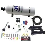 Nitrous Express 4150 Hitman Plus 4-BBL Nitrous Kit (50-200HP) w/15lb Bottle thumbnail 3
