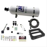 Nitrous Express Dominator Hitman Plus Nitrous Kit (50-200HP) w/15lb Bottle thumbnail 1