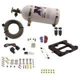 Nitrous Express Q-Jet/Holley Spread Bore Hitman Nitrous Kit (100-150-200HP) w/10lb Bottle thumbnail 4