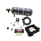 Nitrous Express Q-Jet/Holley Spread Bore Hitman Nitrous Kit (100-150-200HP) w/Composite Bottle thumbnail 3