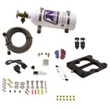 Nitrous Express Q-Jet/Holley Spread Bore Hitman Nitrous Kit (100-150-200HP) w/15lb Bottle thumbnail 5