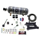 Nitrous Express 4150 4-BBL/Alcohol Nitrous Kit (100-500HP) w/Composite Bottle thumbnail 2