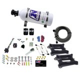 Nitrous Express Dual Holley/Gasoline Nitrous Kit (100-500HP) w/5lb Bottle thumbnail 2