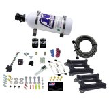 Nitrous Express Dual Holley/Gasoline Nitrous Kit (100-500HP) w/5lb Bottle thumbnail 5