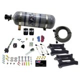 Nitrous Express Dual Holley/Gasoline Nitrous Kit (100-500HP) w/Composite Bottle thumbnail 5