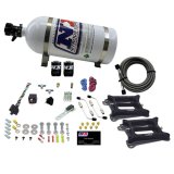 Nitrous Express Dual 4150/Alcohol Nitrous Kit (100-500HP) w/10lb Bottle thumbnail 3