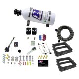 Nitrous Express Dual Dom/Gas Nitrous Kit (100-500HP) w/5lb Bottle thumbnail 2