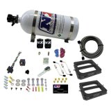 Nitrous Express Dual Dom/Gas Nitrous Kit (100-500HP) w/10lb Bottle thumbnail 2