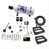 Nitrous Express Dual Dom/Alc Nitrous Kit (100-500HP) w/5lb Bottle thumbnail 1