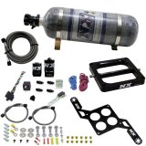 Nitrous Express 4500 RNC Conventional Nitrous Plate Kit w/.375in Solenoid w/12lb Bottle thumbnail 5