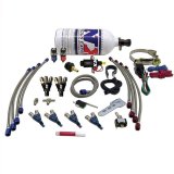Nitrous Express 4 Cyl Piranha Nitrous Kit w/2.5lb Bottle thumbnail 1