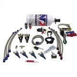 Nitrous Express 4 Cyl Piranha Nitrous Kit (For EFI Applications) w/2.5lb Bottle thumbnail 4