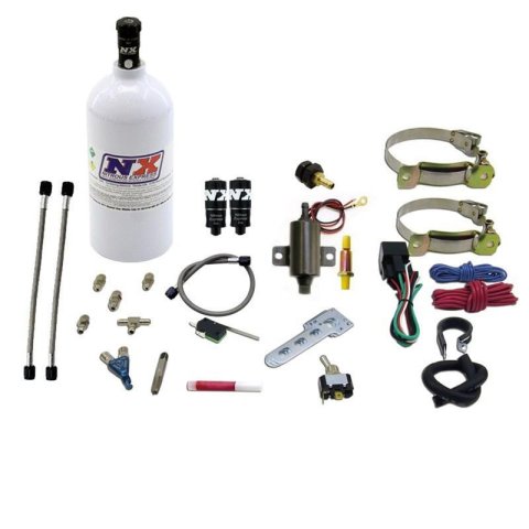 Nitrous Express Single Cyl Piranha Nitrous Kit w/2.5lb Bottle thumbnail 1