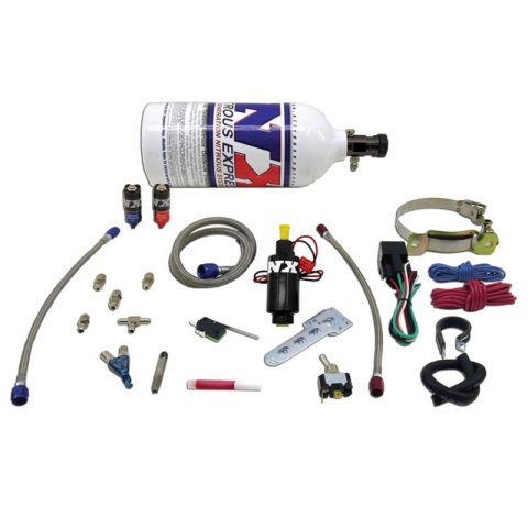 Nitrous Express Single Cyl Piranha Nitrous Kit w/2.5lb Bottle thumbnail 3