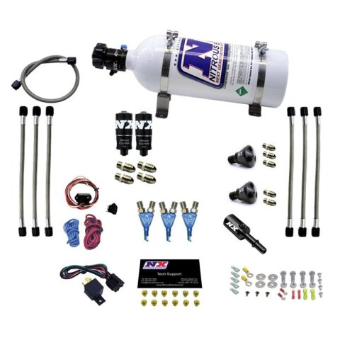 Nitrous Express Three Cyl EFI Piranha Nitrous Kit thumbnail 1