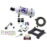 Nitrous Express 4150 Gemini Stage 6 Nitrous Kit (50-300HP) w/5lb Bottle thumbnail 2