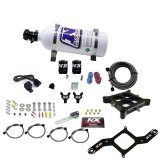 Nitrous Express 4150 Billet Crossbar Stage 6 Nitrous Kit (50-300HP) w/5lb Bottle thumbnail 3