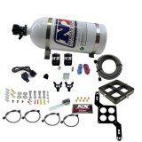 Nitrous Express Dominator Billet Crossbar Stage 6 Nitrous Kit (50-300HP) w/10lb Bottle thumbnail 3