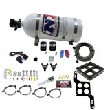 Nitrous Express Dominator Billet Crossbar Stage 6 Nitrous Kit (50-300HP) w/10lb Bottle thumbnail 4