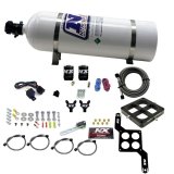 Nitrous Express Dominator Billet Crossbar Stage 6 Nitrous Kit (50-300HP) w/15lb Bottle thumbnail 3