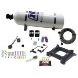 Nitrous Express 4150 Gemini Pro-Power Nitrous Kit (100-500HP) w/15lb Bottle thumbnail 3