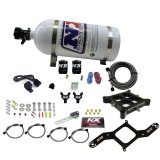 Nitrous Express 4150 Billet Crossbar Pro-Power Nitrous Kit (100-500HP) w/10lb Bottle thumbnail 7