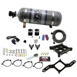 Nitrous Express 4150 Billet Crossbar Pro-Power Nitrous Kit (100-500HP) w/Composite Bottle thumbnail 2