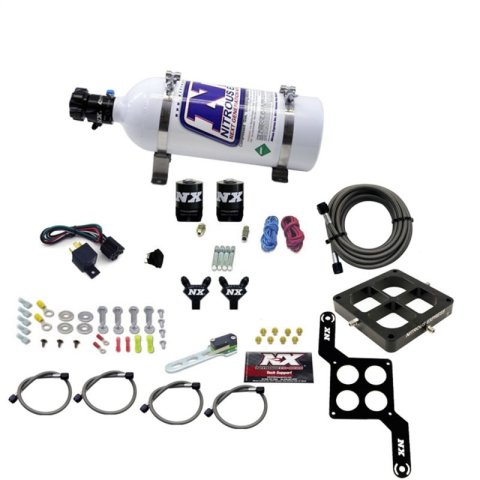 Nitrous Express Dominator Billet Crossbar Pro-Power Nitrous Kit (100-500HP) w/5lb Bottle thumbnail 2