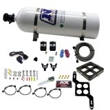 Nitrous Express Dominator Billet Crossbar Pro-Power Nitrous Kit (100-500HP) w/15lb Bottle thumbnail 4
