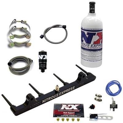 Nitrous Express Billet Spray Bar Nitrous Kit for Hayabusa w/1lb Bottle thumbnail 1