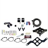 Nitrous Express 4150 Single Entry Billet Crossbar Nitrous Plate Kit (50-300HP) w/o Bottle thumbnail 1