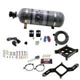 Nitrous Express 4150 Single Entry Billet Crossbar Nitrous Plate Kit (50-300HP) w/Composite Bottle thumbnail 2