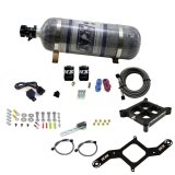 Nitrous Express 4150 Single Entry Billet Crossbar Nitrous Plate Kit (50-300HP) w/Composite Bottle thumbnail 3