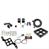 Nitrous Express Dominator Single Entry Billet Crossbar Stage 6 Nitrous Kit (50-300HP) w/o Bottle thumbnail 1