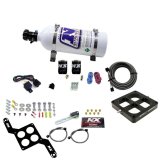 Nitrous Express Dominator Single Entry Billet Crossbar Stage 6 Nitrous Kit (50-300HP) w/5lb Bottle thumbnail 2