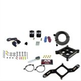 Nitrous Express 4150 Single Entry Crossbar Nitrous Plate Kit Pro-Power (100-500HP) w/o Bottle thumbnail 1