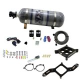 Nitrous Express 4150 Single Entry Crossbar Plate Pro-Power Nitrous Kit (100-500HP) w/Comp Bottle thumbnail 4