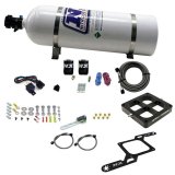 Nitrous Express Dominator Single Entry Crossbar Pro-Power Nitrous Kit (100-500HP) w/15lb Bottle thumbnail 5